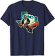 Texas Chainsaw killer Halloween T-Shirt - T-Shirt | Navy