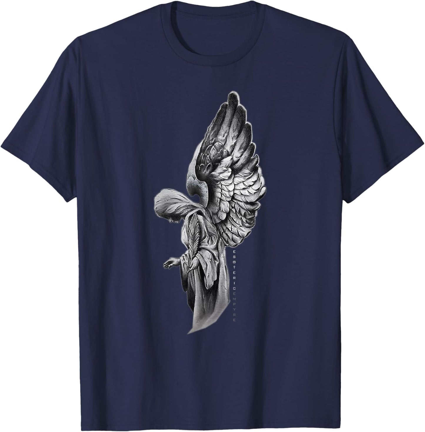 Angel Archangel Seraphim Kingdom T-Shirt - T-Shirt | Navy