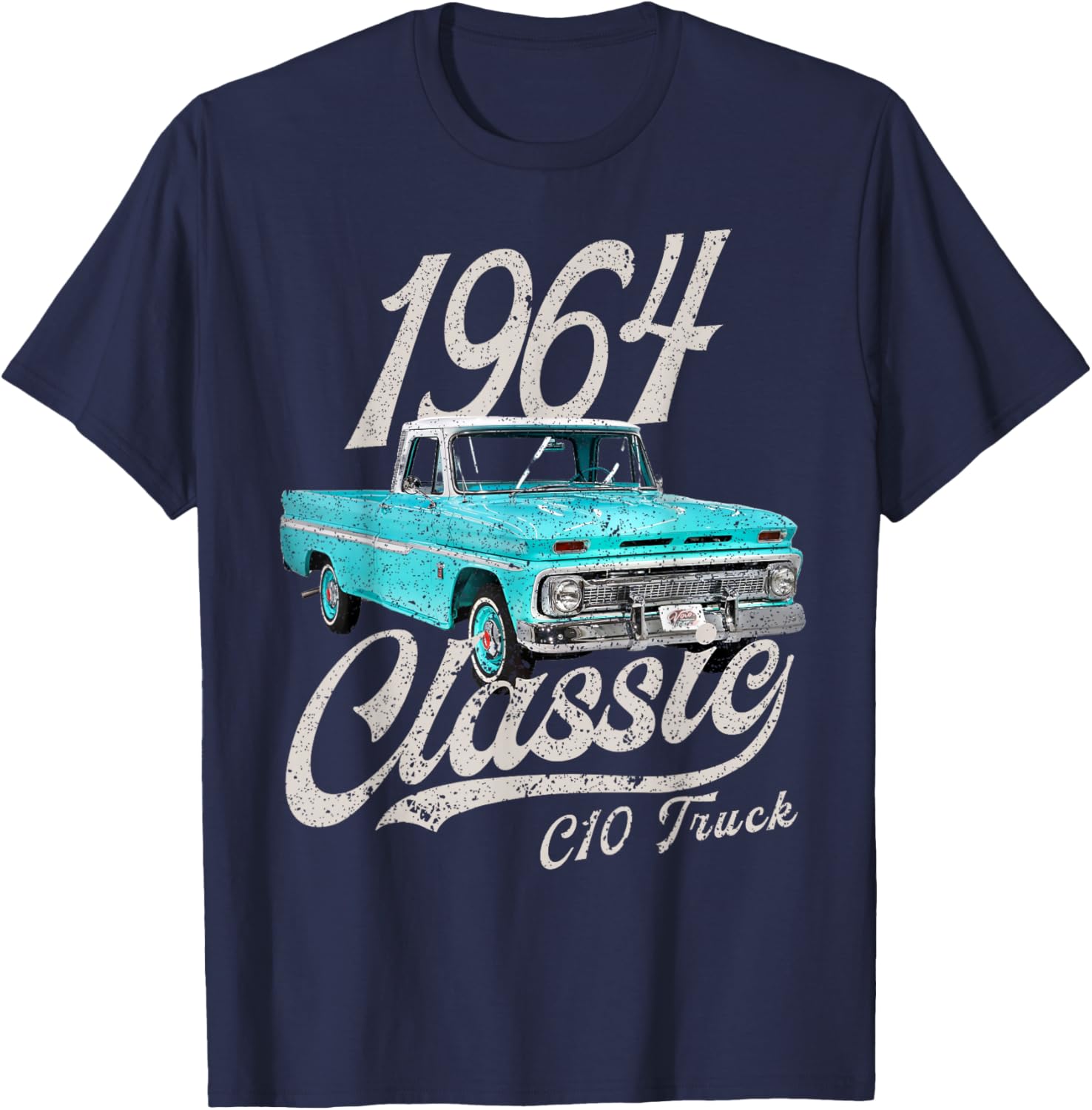 1964 64 c10 TRUCK T-Shirt - T-Shirt | Navy