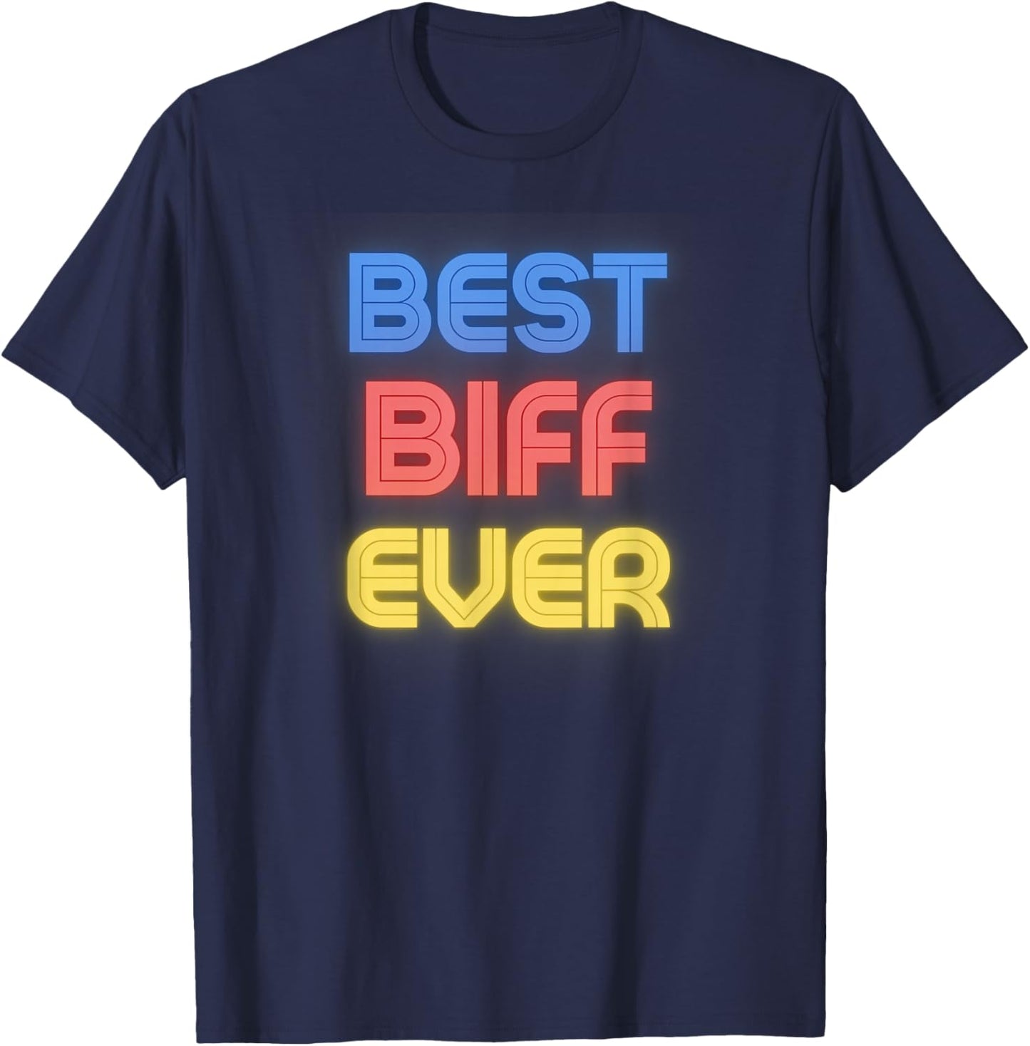 Best Biff Ever - Funny Biff Name Biff T-Shirt - T-Shirt | Navy