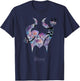 Disney Maleficent: Mistress of Evil Floral Horns Small T-Shirt - T-Shirt | Navy