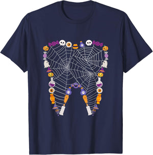 Tooth Halloween Costume Dentist Dental Squad T-Shirt - T-Shirt | Navy