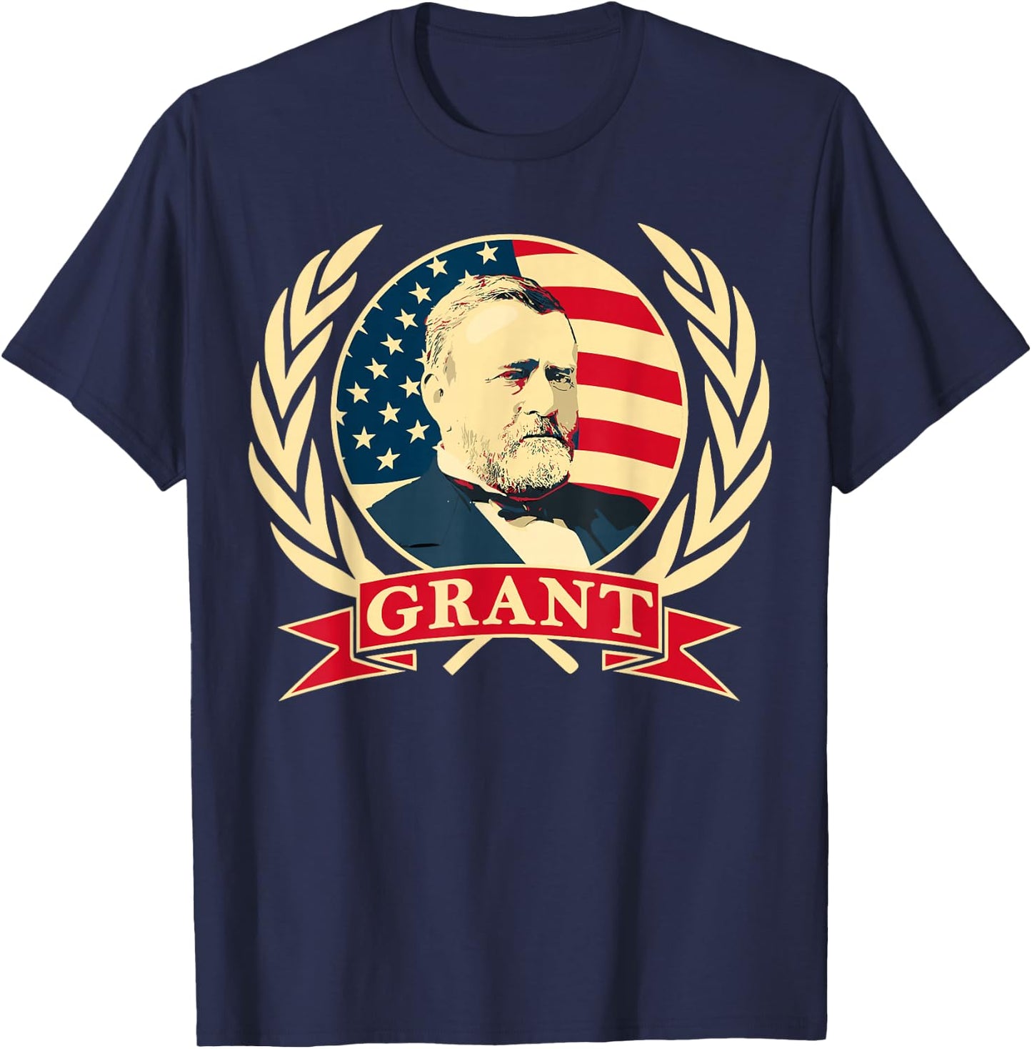 President Ulysses S Grant T-Shirt - T-Shirt | Navy