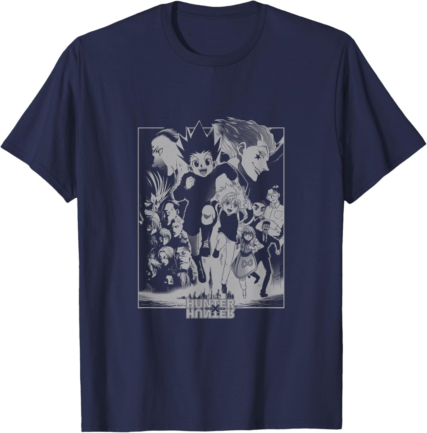 Hunter x Hunter Epic Character T-Shirt - T-Shirt | Navy