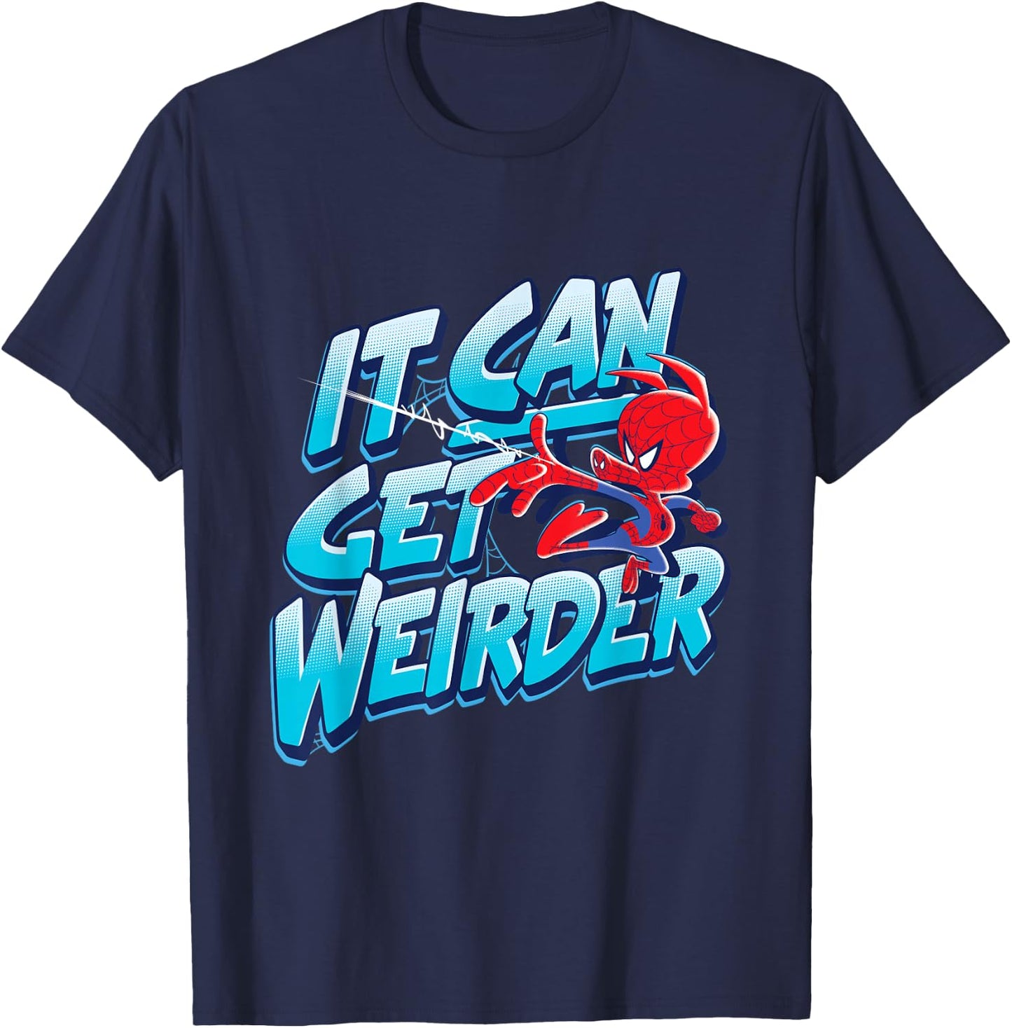 Marvel Spider-Man Into the Spider-Verse Peter Porker T-Shirt - T-Shirt | Navy