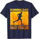 Funny Running Dad Marathon Runner Coach Marathoner T-Shirt - T-Shirt | Navy