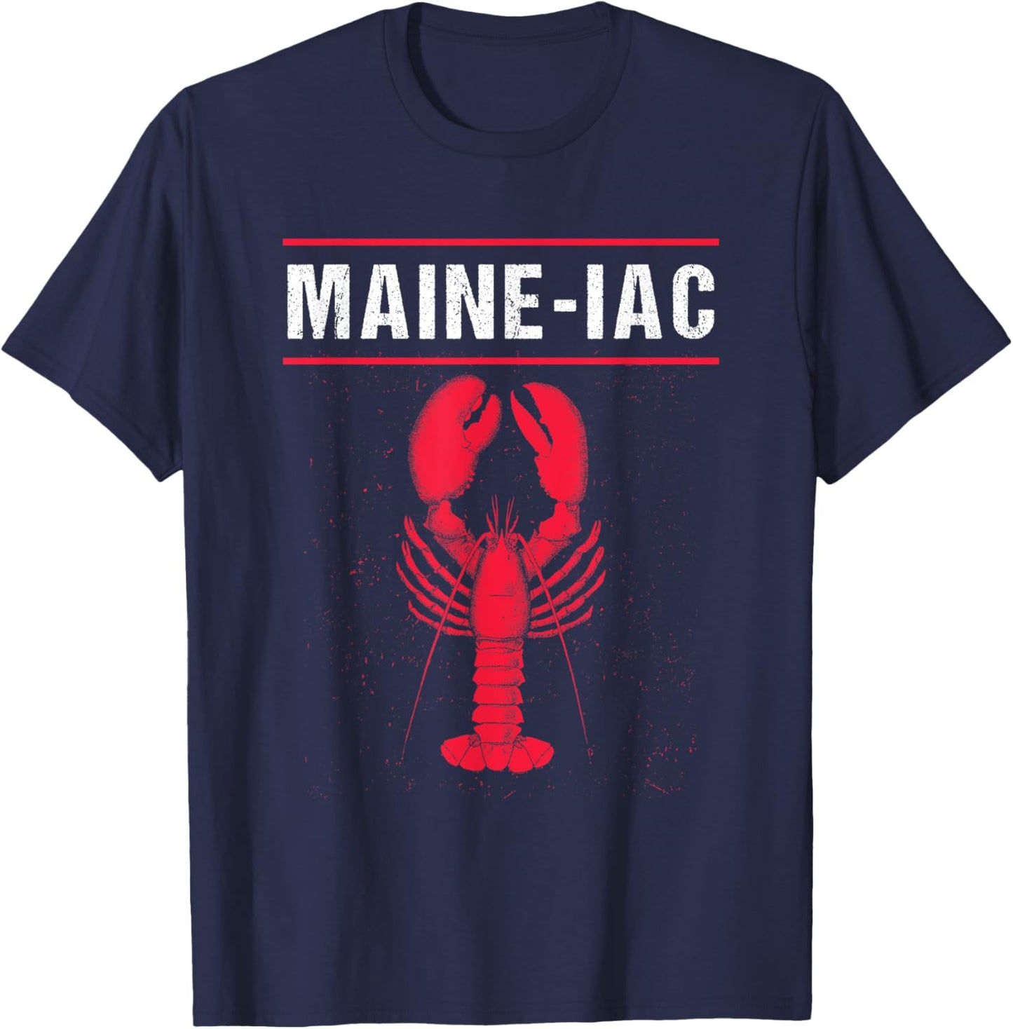 Maine-IAC Lobster Fishing Trip Lobstering Fisherman T-Shirt - T-Shirt | Navy