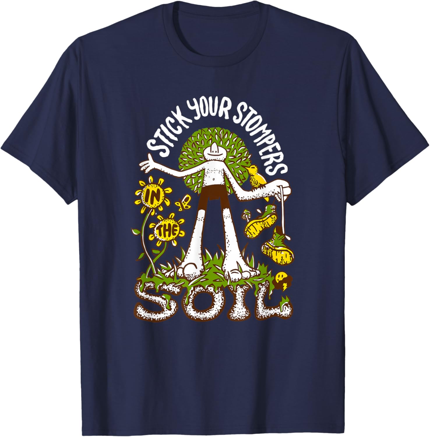 Funny design T-Shirt - T-Shirt | Navy