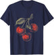 Vintage Cherry T-Shirt - T-Shirt | Navy