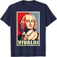 Antonio Vivaldi Classical Music Composer Retro T-Shirt - T-Shirt | Navy