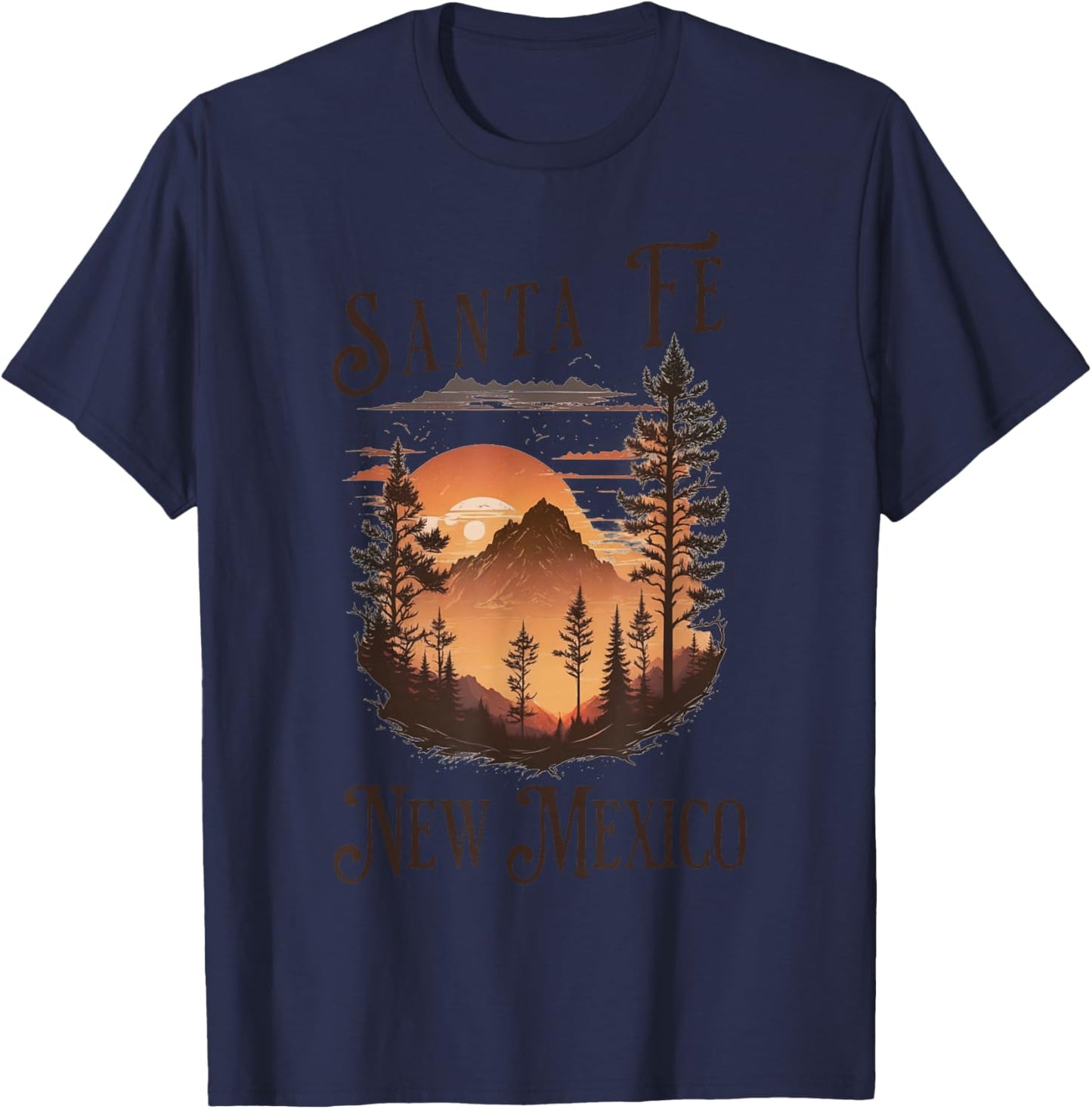 Santa Fe T-Shirt - T-Shirt | Navy
