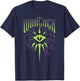 Dungeons & Dragons The Warlock Class Mysterious Pact Logo T-Shirt - T-Shirt | Navy