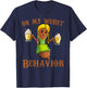 On My Wurst Behavior Bratwurst German Oktoberfest Funny T-Shirt - T-Shirt | Navy