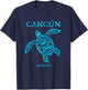 Cancun Mexico Sea Turtle Boys Girls Toddler Souvenir T-Shirt - T-Shirt | Navy