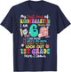 Kids My Last Day of Kindergarten 6 Years Old 1st Grade 2025 T-Shirt - T-Shirt | Navy