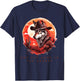 Majestic Desert Wolf - Cowboy Wolf T-Shirt - T-Shirt | Navy