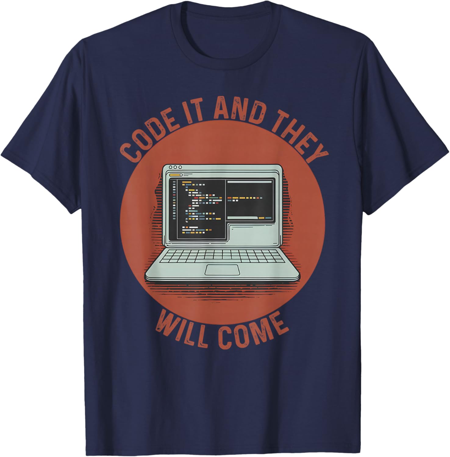 Funny Web Developer Full Stack Programmer Web Developer T-Shirt - T-Shirt | Navy