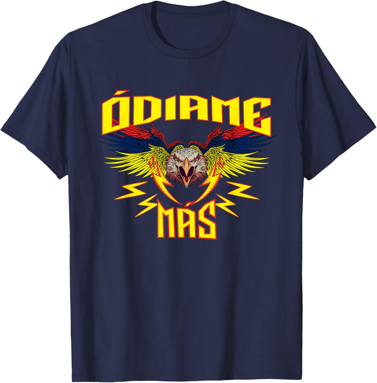 Odiame mas, en Estados Unidos de America T-Shirt - T-Shirt | Navy