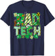Rad Tech Nurse St. Patrick's Day Shamrock Radiologist T-Shirt - T-Shirt | Navy