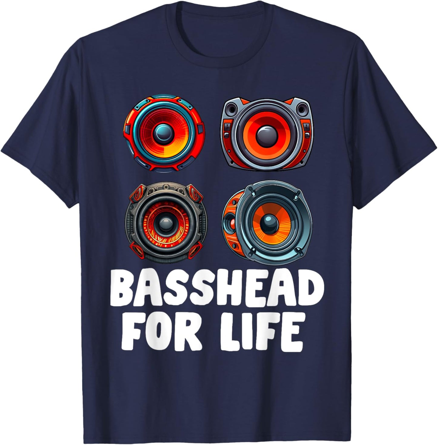 Car Stereo For Audio Installer Speakers Car Bass Audiologist T-Shirt - T-Shirt | Navy