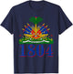 1804 Shirt | Cute Haiti Year Of Independence Gift T-Shirt - T-Shirt | Navy