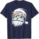 Cool Christmas Santa Claus Kids Boys Teens Merry Rizzmas T-Shirt - T-Shirt | Navy