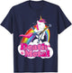 Cutte Heavy Metal Death Metal Unicorn T-Shirt - T-Shirt | Navy