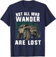 Funny Offroad Truck 4x4 Not All Who Wander Are Lost Gift T-Shirt - T-Shirt | Navy