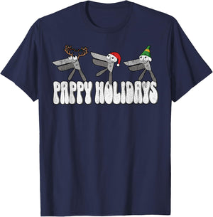Reindeer Speculum Crew OBGYN Nurse Obstetrics Doula Xmas T-Shirt - T-Shirt | Navy