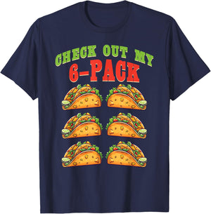 Fitness Taco Funny Mexican Gym For Taco Lovers Men T-Shirt - T-Shirt | Navy