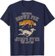 The Quick Brown Fox Jumps Over the Lazy Dog Typographer T-Shirt - T-Shirt | Navy