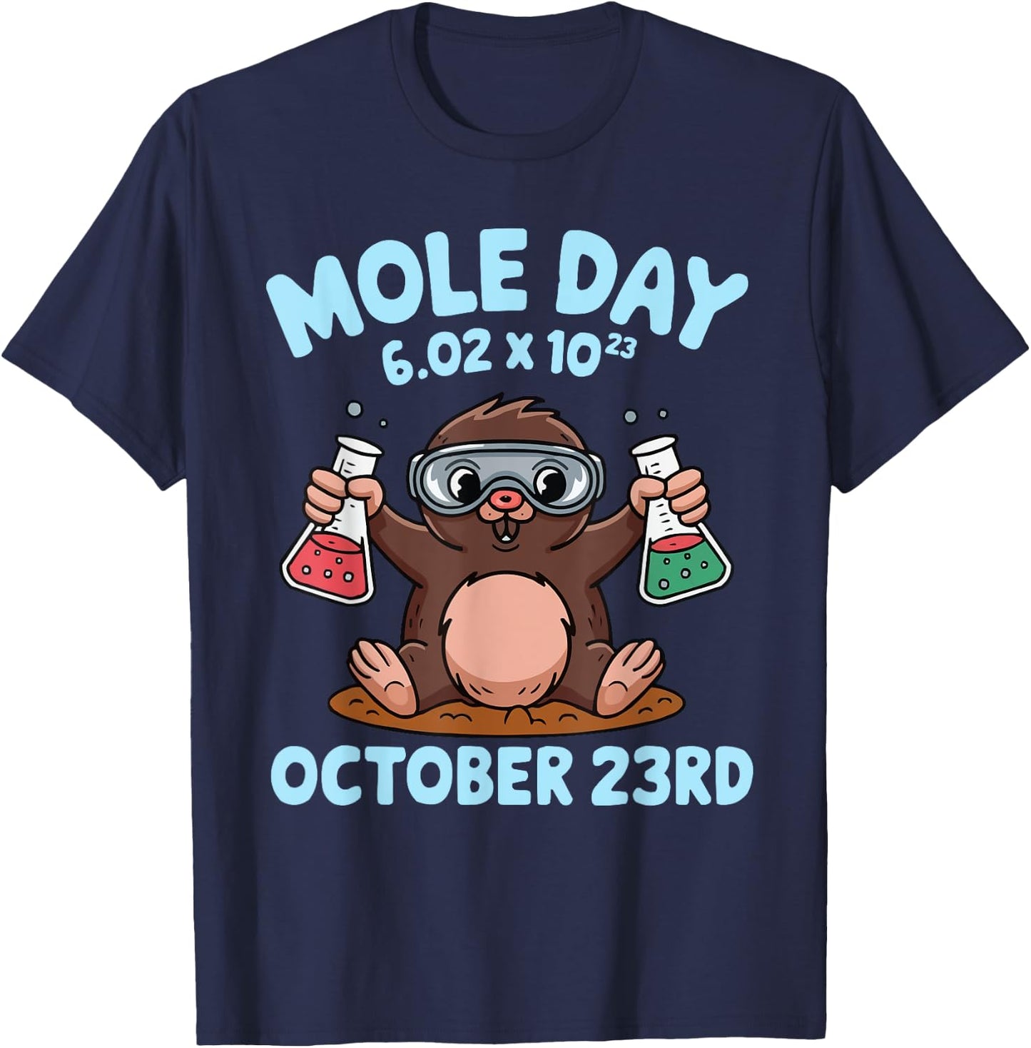 National Mole Day Animal Mammal Mole Whisperer T-Shirt - T-Shirt | Navy