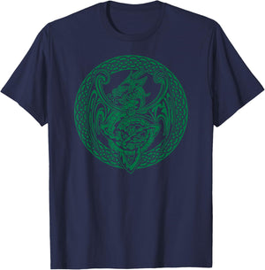Celtic Dragon T-Shirt - T-Shirt | Navy