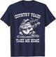 Western Music and Animal Apparel Country Toads Take Me Home Music Festival Singing Toad T-Shirt - T-Shirt | Navy
