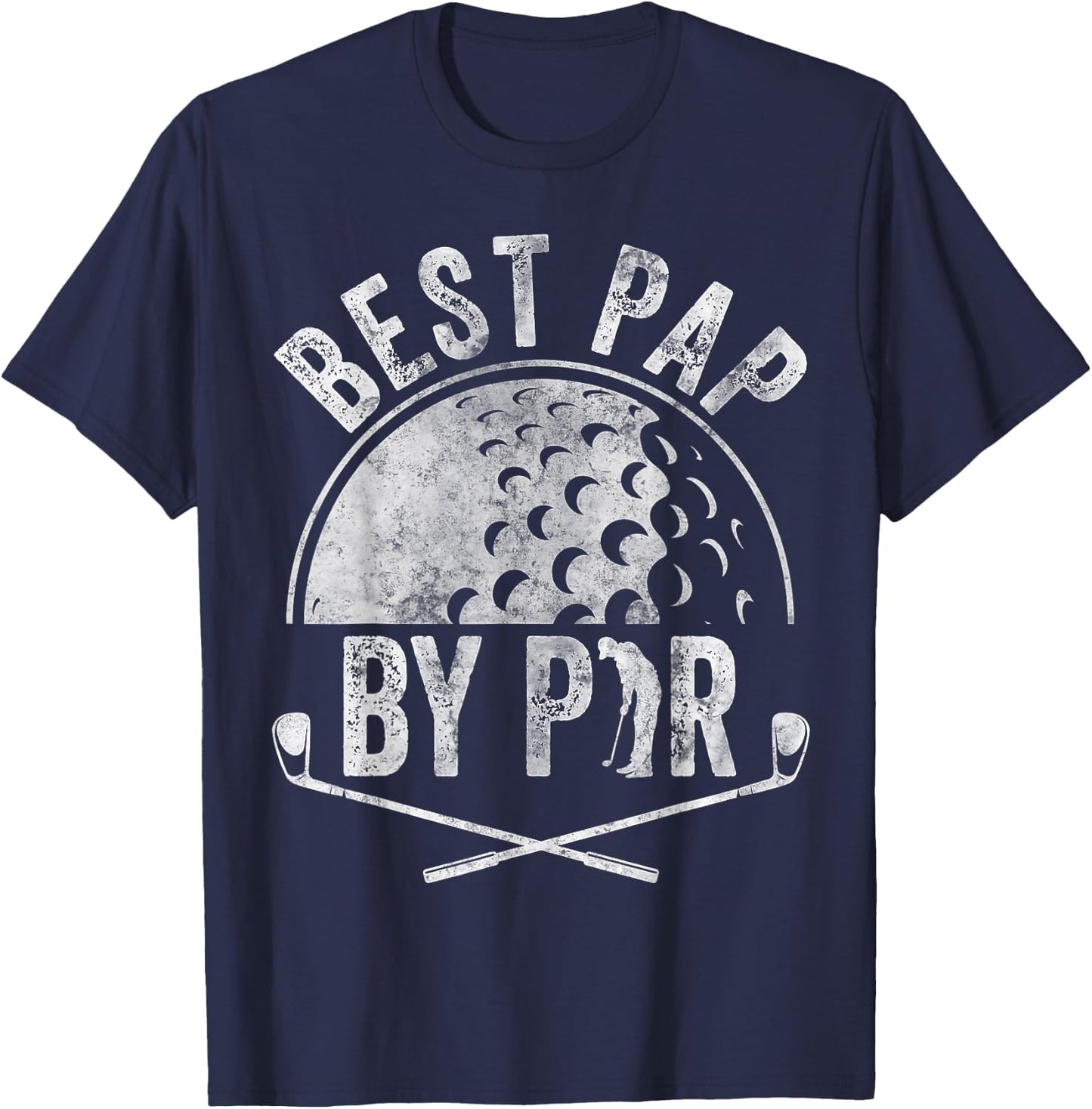 Best Pap By Par Shirt Golf Lover Sports Gift Golf Golfer T-Shirt - T-Shirt | Navy