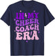 In My Cheer Coach Era (on back) T-Shirt - T-Shirt | Navy