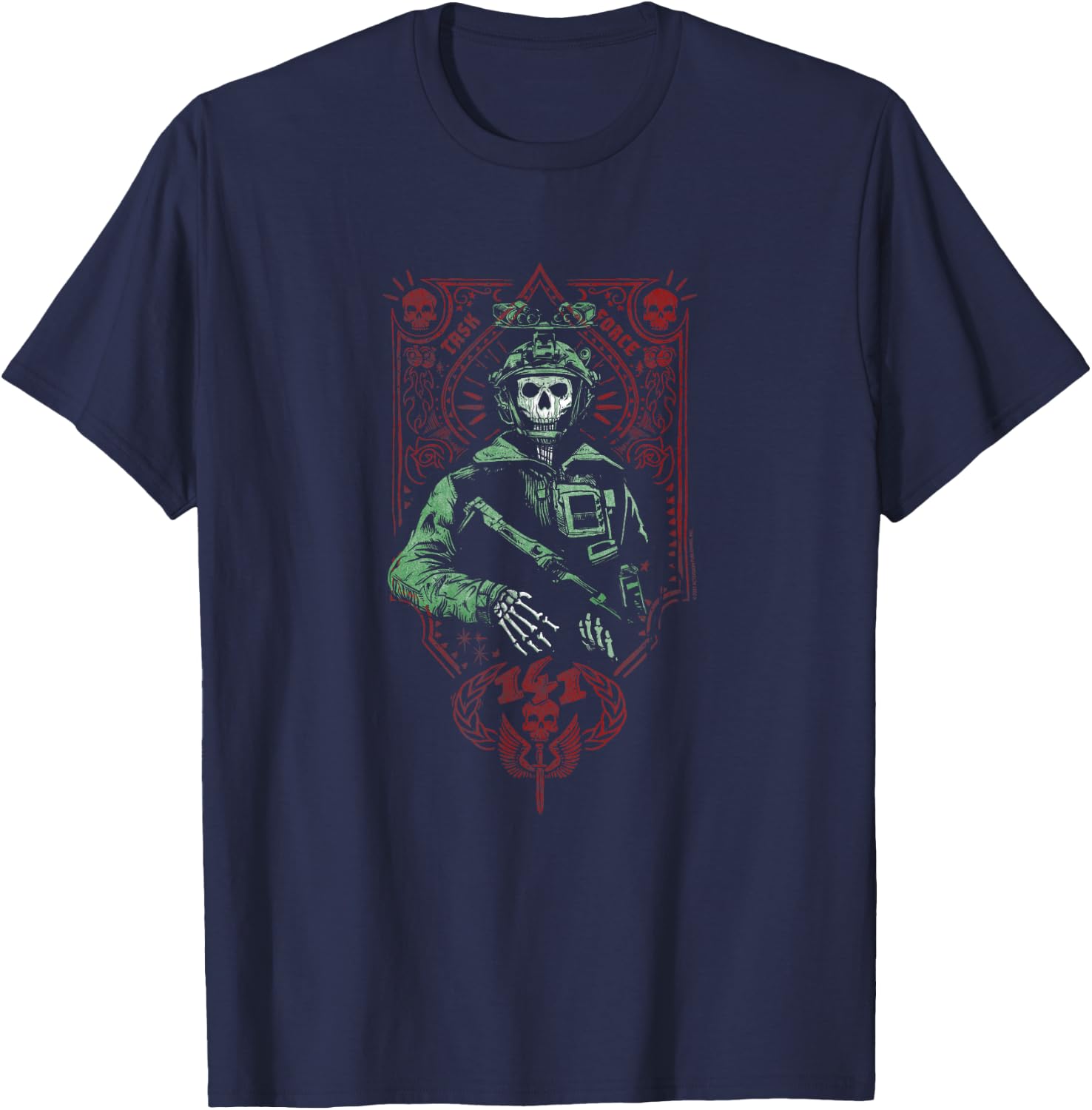 Call of Duty Cartel Task Force Illustration T-Shirt - T-Shirt | Navy