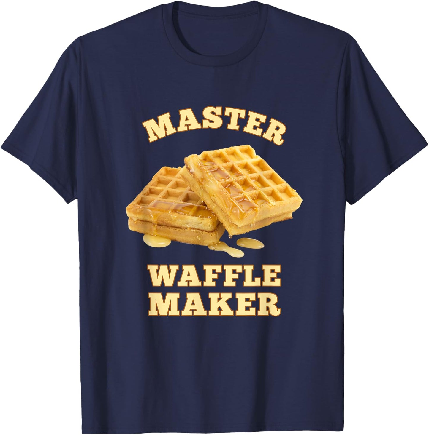 Master Waffle Maker T-Shirt - T-Shirt | Navy