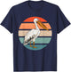 Pelican Bird Retro Vintage Pelican T-Shirt - T-Shirt | Navy