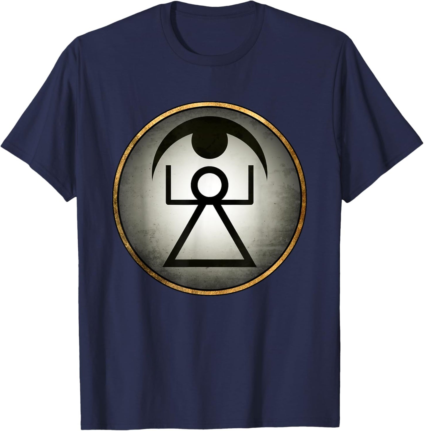 Ancient Carthage Symbol of Goddess Tanit T-Shirt - T-Shirt | Navy