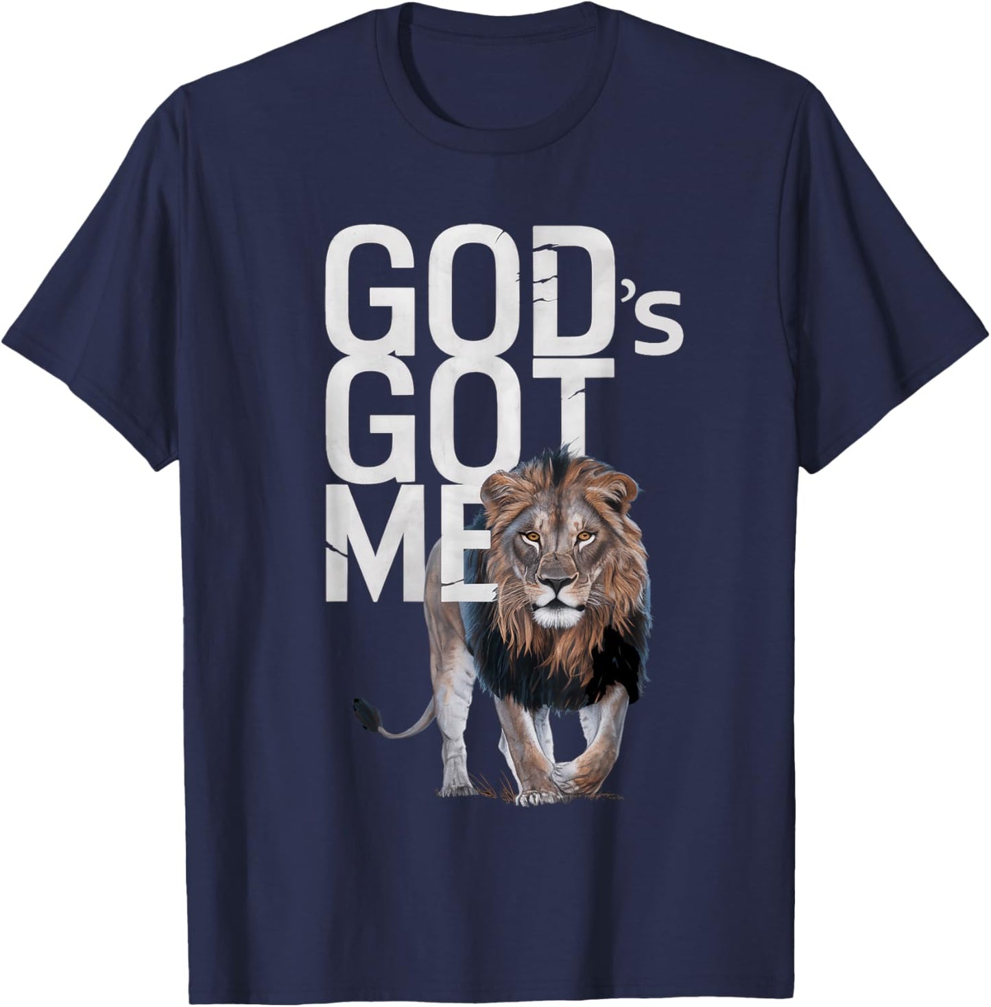 God's Got Me T-Shirt - T-Shirt | Navy