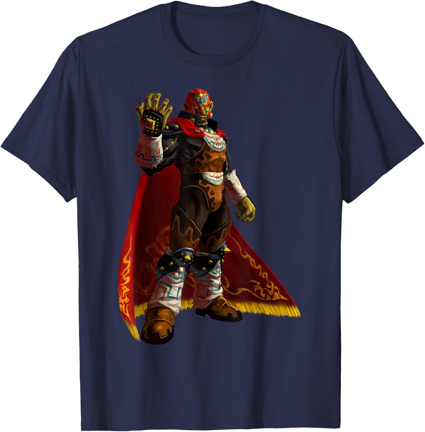 The Legend of Zelda Ganon 3D Portrait T-Shirt - T-Shirt | Navy