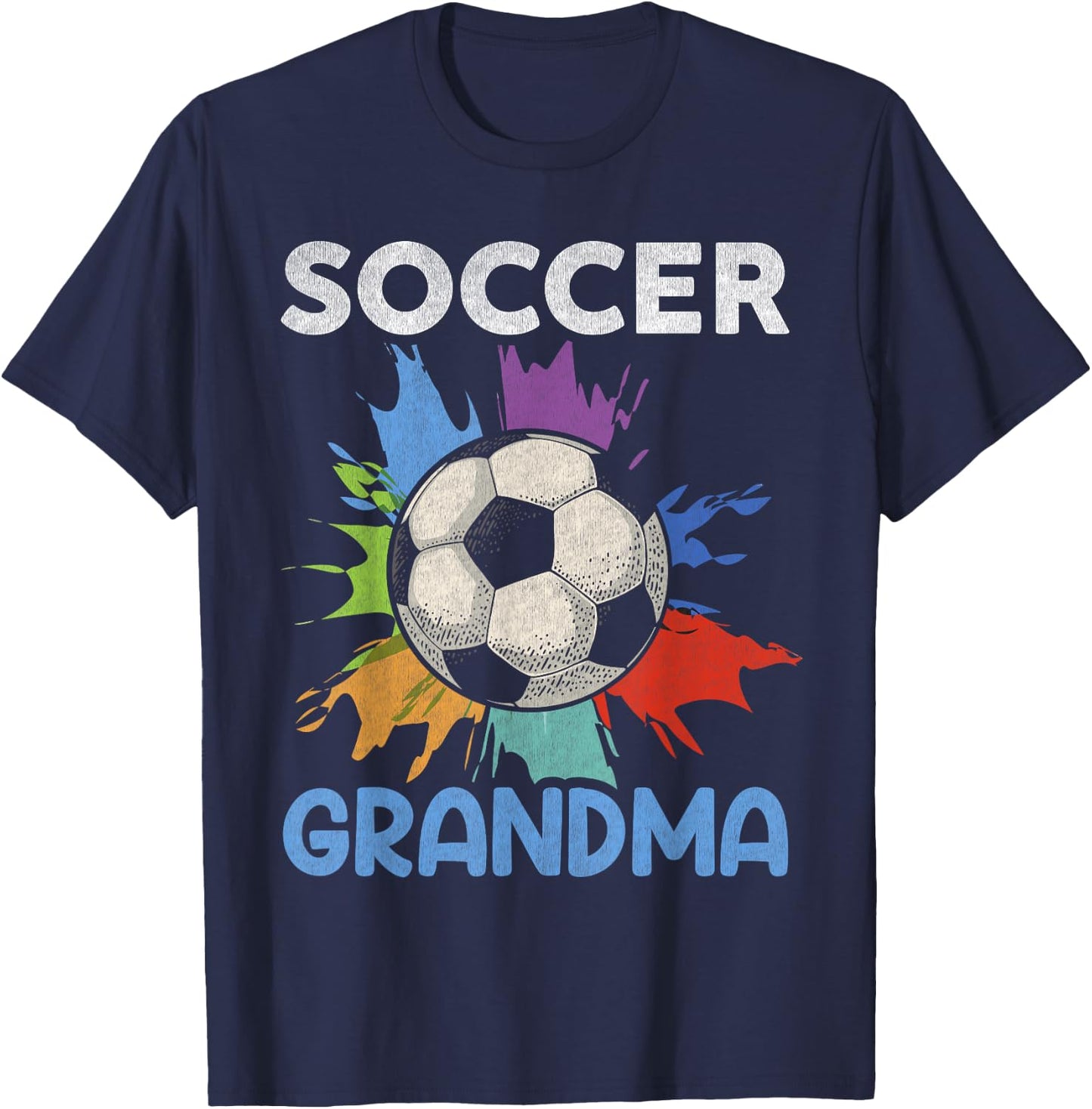 Soccer Grandma T-Shirt - T-Shirt | Navy