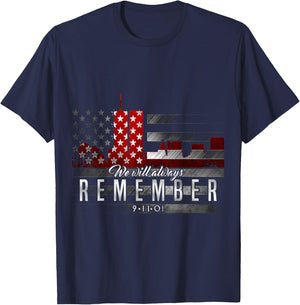 September 11th - REMEMBER T-Shirt - T-Shirt | Navy