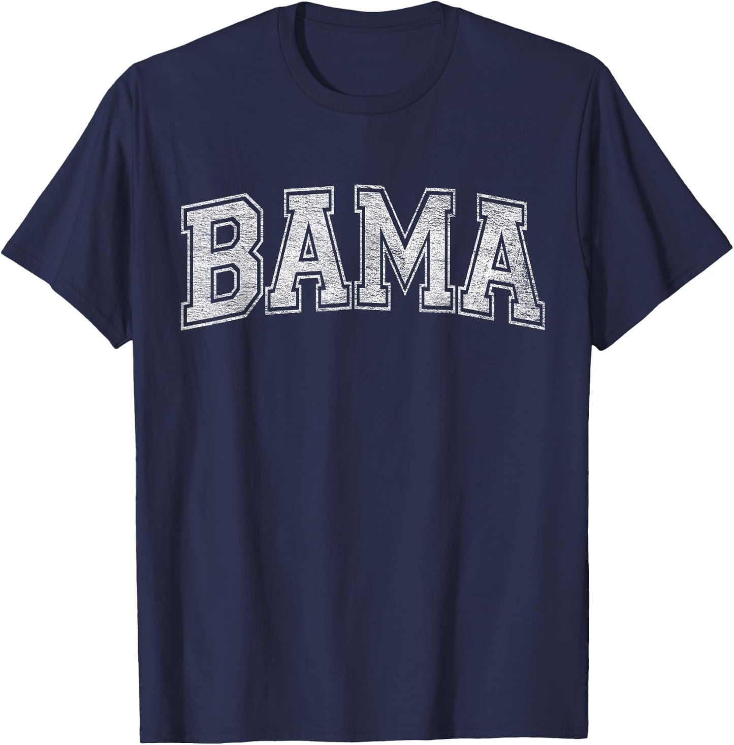 Bama Variety Style Alabama Pride Flag T-Shirt - T-Shirt | Navy