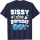 Sissy of The Birthday Boy Astronaut Family Space Planets T-Shirt - T-Shirt | Navy