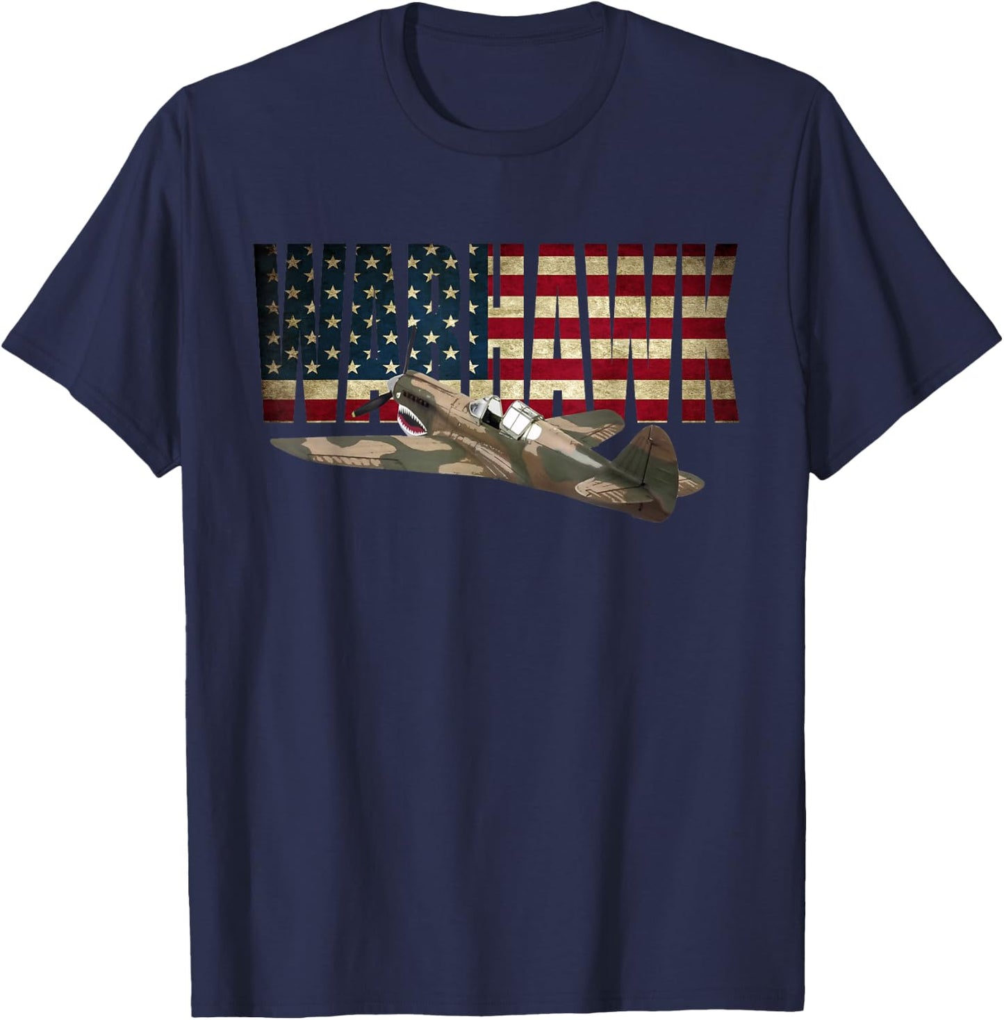 P-40 Warhawk T-Shirt - T-Shirt | Navy