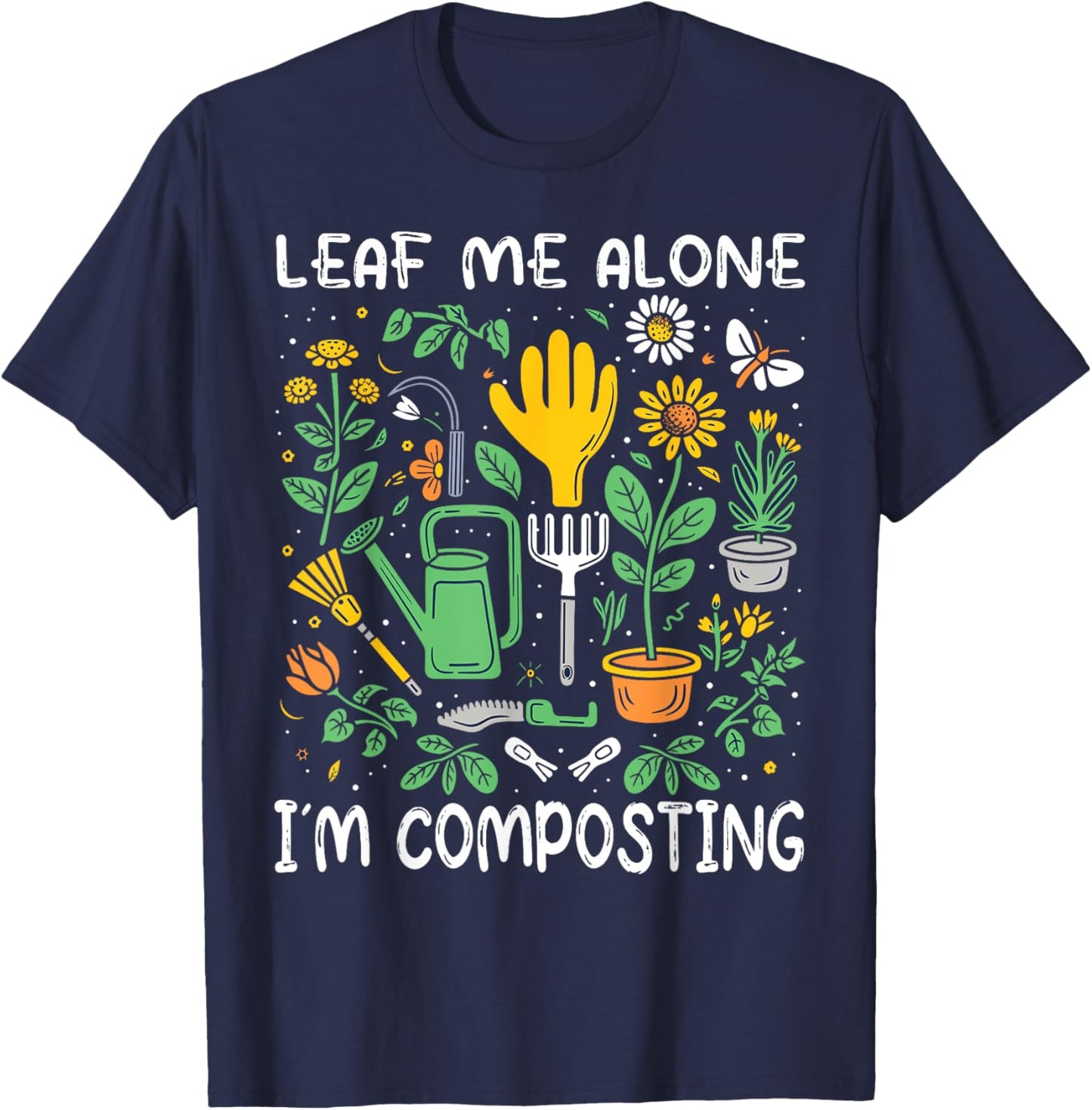 Organic Farmer Permaculture Garden Food Forest Permaculture T-Shirt - T-Shirt | Navy