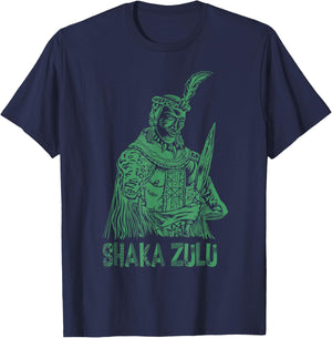 Cool Shaka Zulu African King Pride Funny Gift Women T-Shirt - T-Shirt | Navy