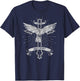 Dove holy spirit, peace church christ cross, gift T-Shirt - T-Shirt | Navy